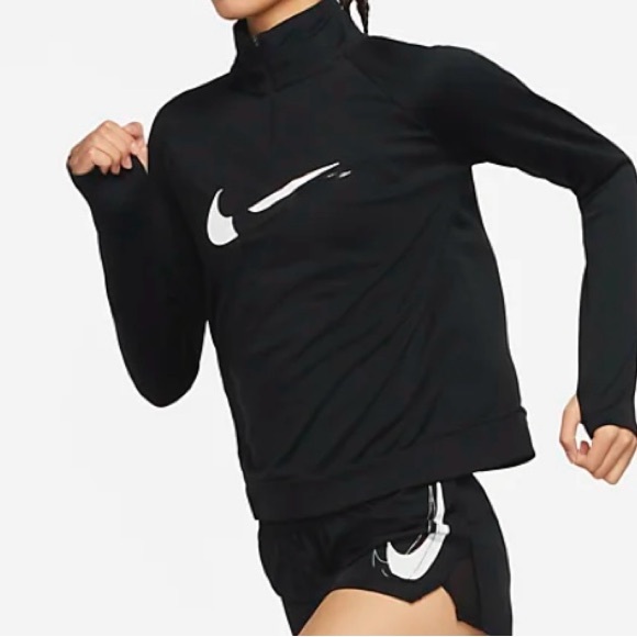 Nike Dri-FIT Swoosh Run Women's 1/4-Zip Running Midlayer Size 2X - Picture 2 of 7